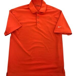 Nike Men's Bright Orange Golf Performance Polo M